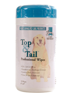 Pet Edge Top & Tail Wipes for Dogs