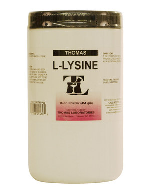 Thomas Laboratories L-Lysine Pure Powder